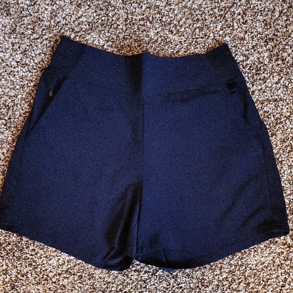 Athleta High Waist Blue Shorts